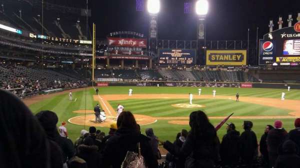 Rate Field, section: 129, row: 20, seat: 1