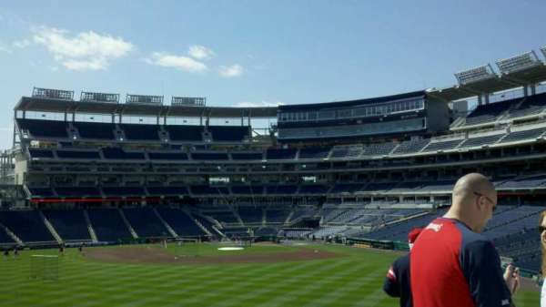 Nationals Park, section: 102