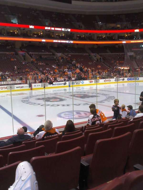 Xfinity Mobile Arena, section: 112, row: 8, seat: 8