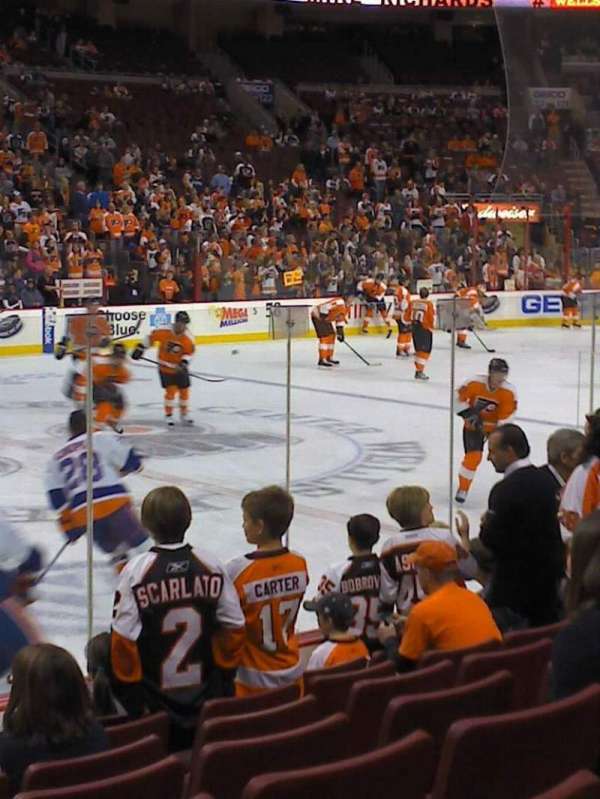 Xfinity Mobile Arena, section: 112, row: 8, seat: 7