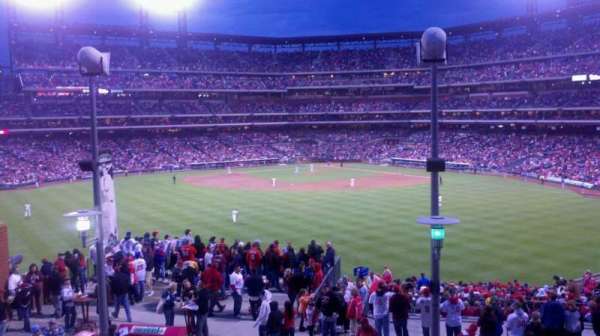 Citizens Bank Park, section: 427, row: 2, seat: 8