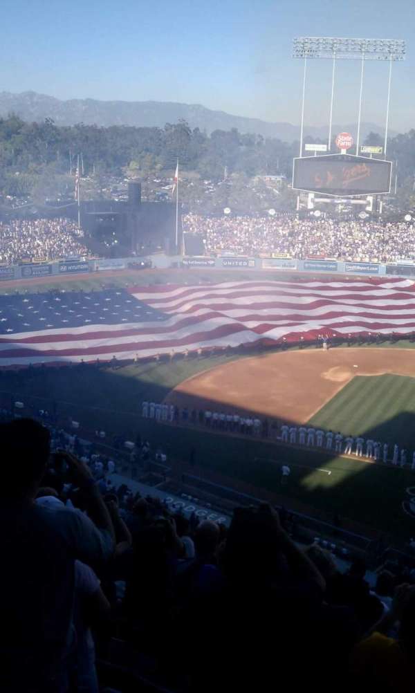 Dodger Stadium, section: 13RS, row: l, seat: 1