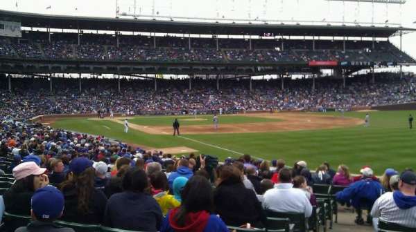 Wrigley Field, section: 132, row: 10, seat: 1