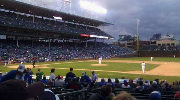 Wrigley Field, section: 125, row: 5, seat: 7