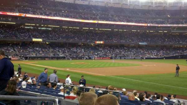 Yankee Stadium, section: 112, row: 15, seat: 13