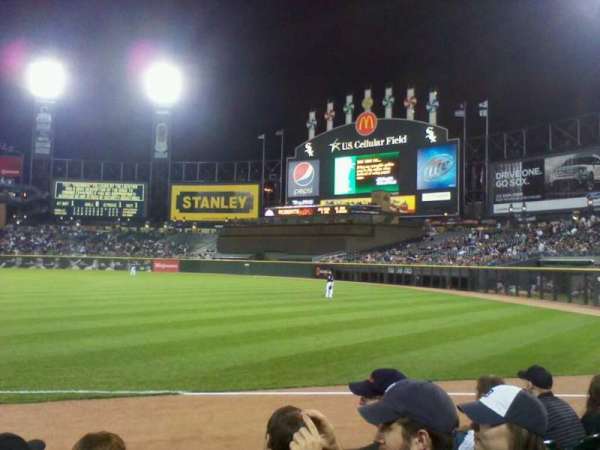 Rate Field, section: 114, row: 4, seat: 3