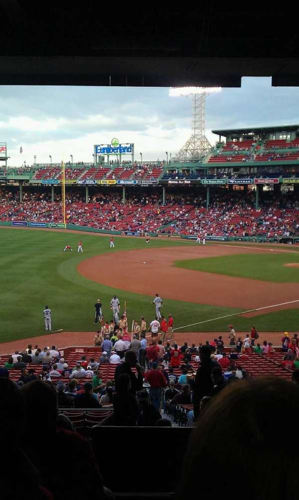 Fenway Park, section: Grandstand 32, row: 12, seat: 4