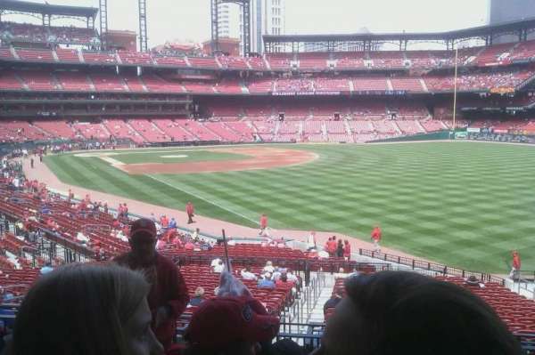 Busch Stadium, section: 132, row: 8, seat: 16