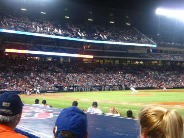 Turner Field, section: 115R, row: 7, seat: 6