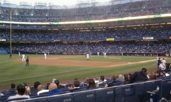 Yankee Stadium, section: 128, row: 12, seat: 8