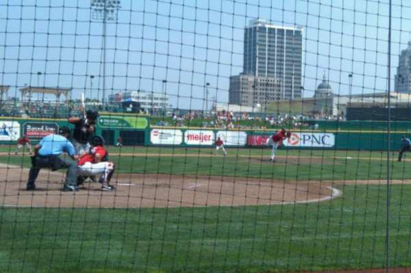 Parkview Field, section: 107, row: C, seat: 3