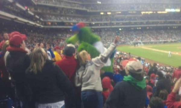 Citizens Bank Park, section: 111, row: 32, seat: 8