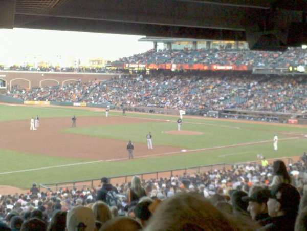 Oracle Park, section: 128, row: 41, seat: 11