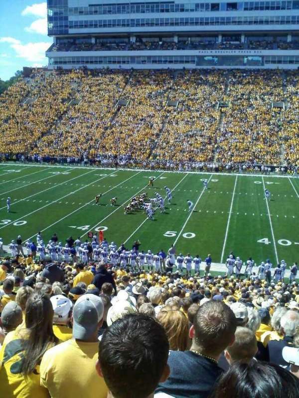 Kinnick Stadium, section: 104