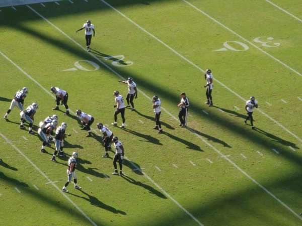 Bank of America Stadium, section: 520, row: 28, seat: 21