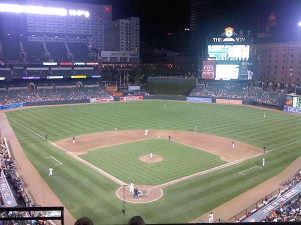 Oriole Park at Camden Yards, section: 334, row: 4, seat: 10