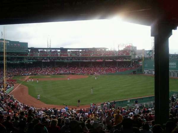 Fenway Park, section: Grandstand 3, row: 11, seat: 8