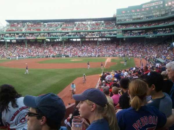 Fenway Park, section: 33-B165, row: Nn, seat: 8
