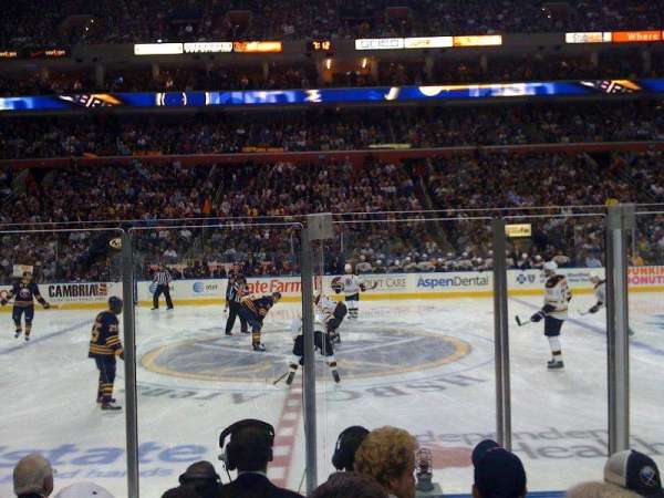 KeyBank Center, section: 117, row: 6, seat: 10