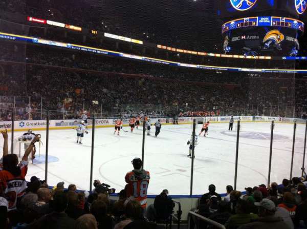 KeyBank Center, section: 121, row: 11, seat: 1