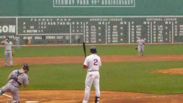 Fenway Park, section: 18-FB39, row: K, seat: 6