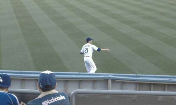 Dodger Stadium, section: 303PL, row: D, seat: 6