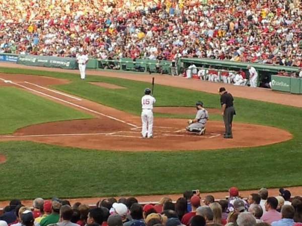Fenway Park, section: 25-b143, row: hh, seat: 3