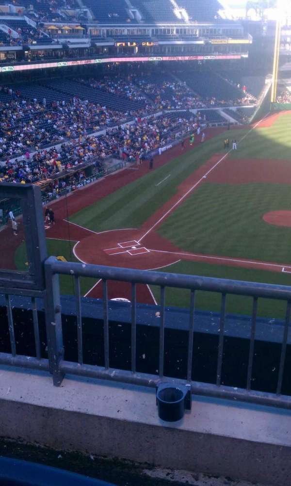 PNC Park, section: 210, row: b, seat: 19