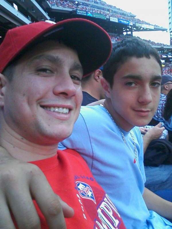 Citizens Bank Park, section: 131, row: 13, seat: 8,9