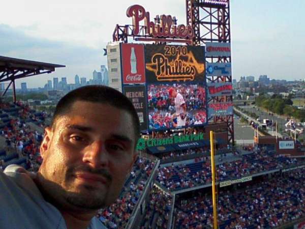 Citizens Bank Park, section: 429, row: 5, seat: 7