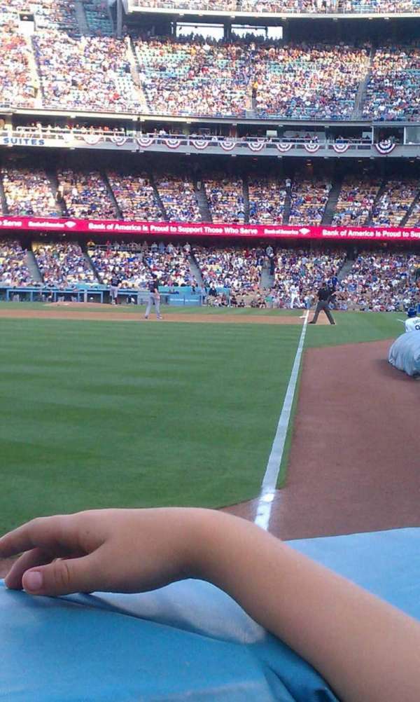 Dodger Stadium, section: 49fd, row: AA, seat: 9