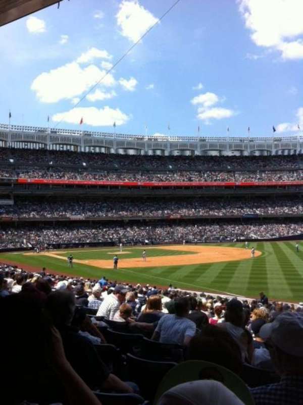 Yankee Stadium, section: 110, row: 26, seat: 1