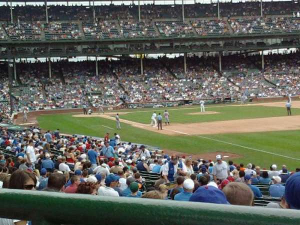 Wrigley Field, section: 231, row: 1, seat: 6