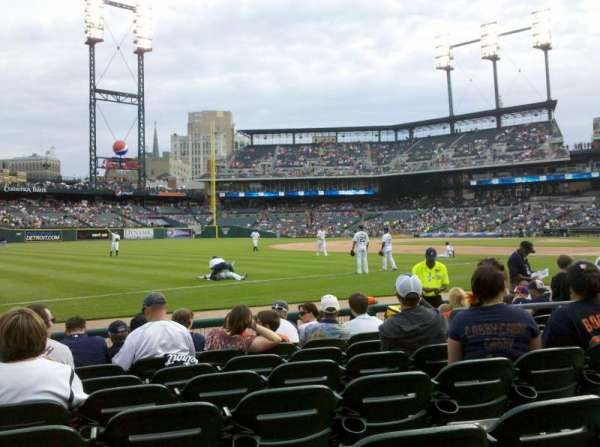 Comerica Park, section: 139, row: 7, seat: 4