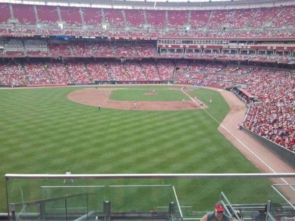 Great American Ball Park, section: 404, row: K, seat: 2