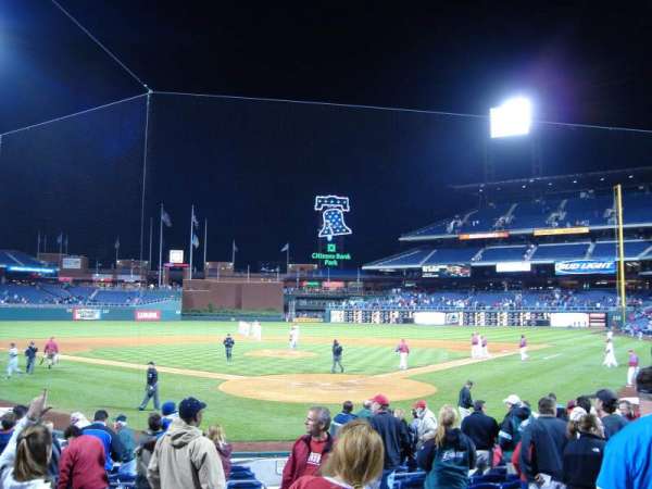 Citizens Bank Park, section: Diamond Club C, row: 10, seat: 2