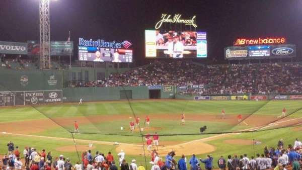 Fenway Park, section: Grandstand 21, row: 5, seat: 8