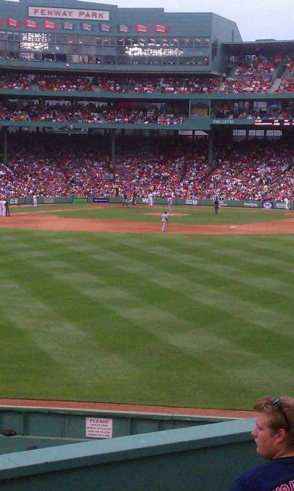 Fenway Park, section: Bleacher 38, row: 6, seat: 3