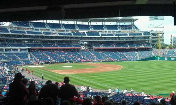 Nationals Park, section: 136, row: UU, seat: 23