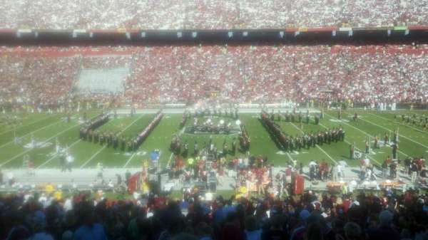 Williams-Brice Stadium, section: 5, row: 44, seat: 17