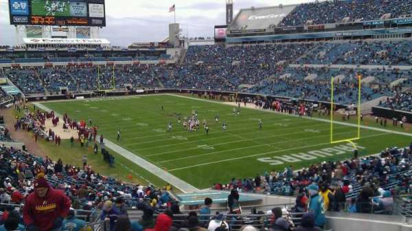 EverBank Stadium, section: 127, row: EE, seat: 13