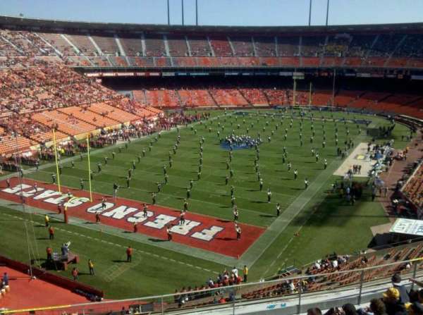 Candlestick Park, section: ur44, row: 14, seat: 1