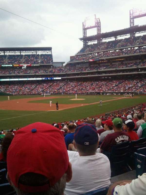 Citizens Bank Park, section: 136, row: 28, seat: 3