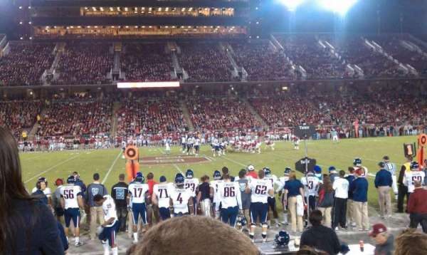 Stanford Stadium, section: 133, row: E, seat: 14