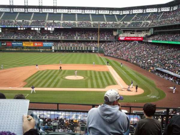 Coors Field, section: 242, row: 4, seat: 11