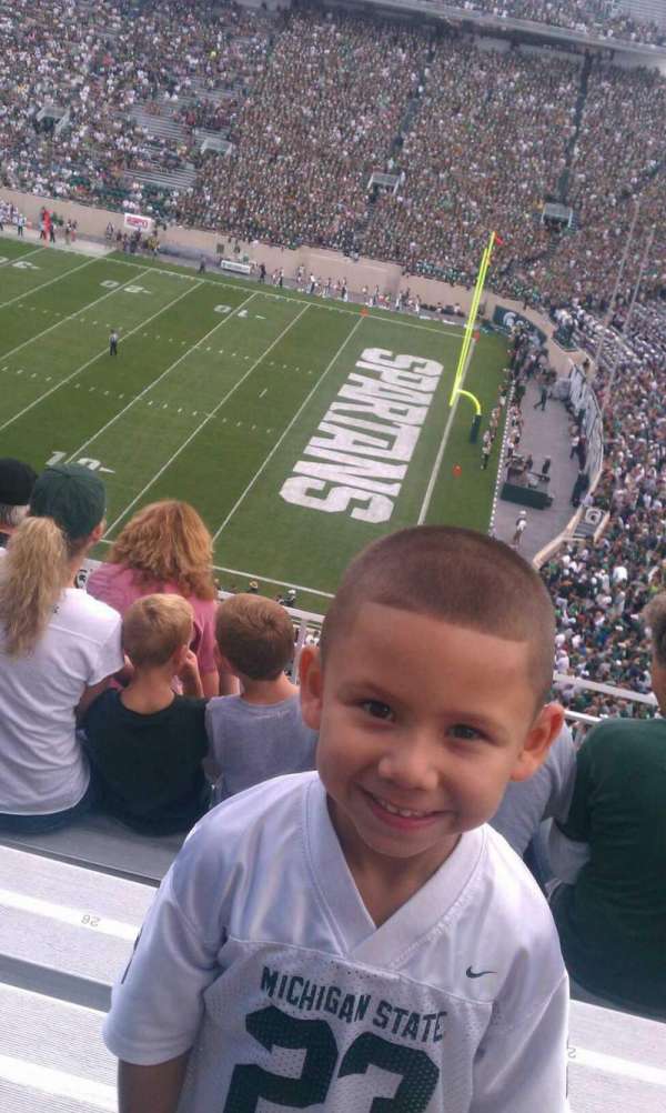 Spartan Stadium, section: 120, row: 4, seat: 25
