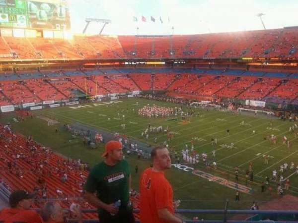 Hard Rock Stadium, section: Old 405, row: 05, seat: 05