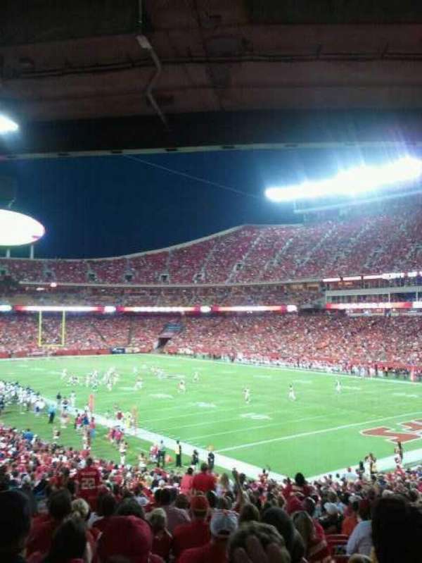 Arrowhead Stadium, section: 131