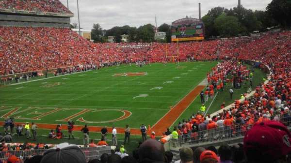 Memorial Stadium, Clemson, section: J
