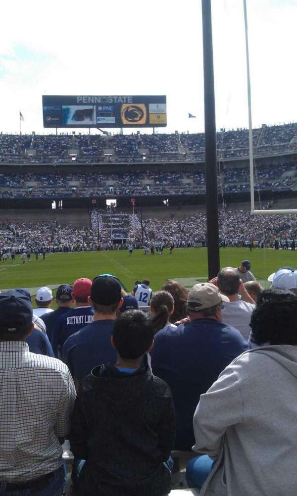 Beaver Stadium, section: ng, row: k, seat: 23